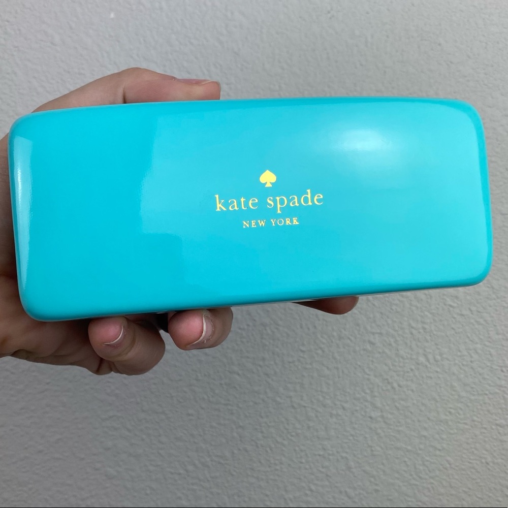 Kate Spade Turquoise Glasses Case